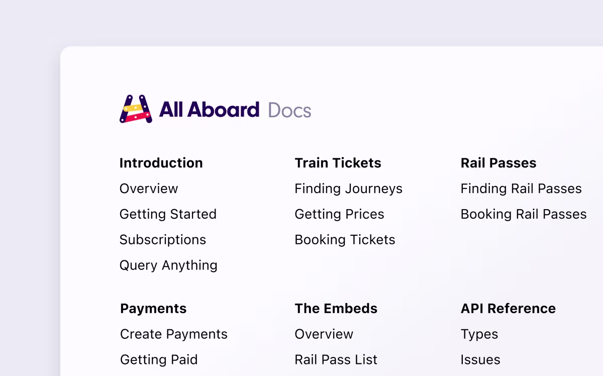 Screenshot of a support website